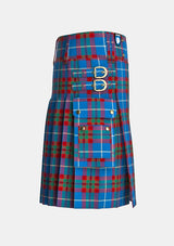 Utility_Edinburgh_tartan_1163_kilt_right_image_with_pleated_design_and_adjustable_buckles_for_men