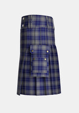 Utility_Edwards_tartan_5731_kilt_left_image_with_pleated_design_and_adjustable_buckles_for_men
