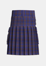 Utility_Elliot_2_Tartan_596_kilt_back_image_with_pleated_design_and_adjustable_buckles_for_men