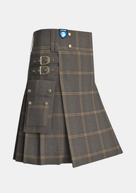 Utility_Eternity_tartan_kilt_side_image_with_pleated_design_and_adjustable_buckles_for_men