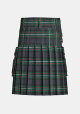 Utility_Ferguson_tartan_kilt_back_image_with_pleated_design_and_adjustable_buckles_for_men