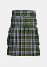 Utility_Firth_of_Tay_Tartan_4862_kilt_back_image_with_pleated_design_and_adjustable_buckles_for_men