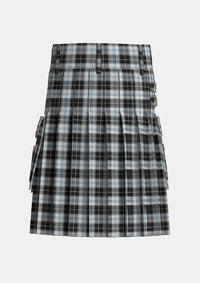 Utility_Forbes_Dress_Clans_Originaux_Tartan_6295_kilt_back_image_with_pleated_design_and_adjustable_buckles_for_men