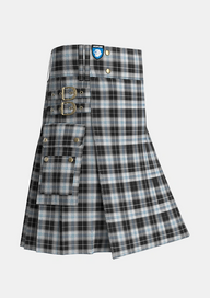 Utility_Forbes_Dress_Clans_Originaux_Tartan_6295_kilt_side_image_with_pleated_design_and_adjustable_buckles_for_men