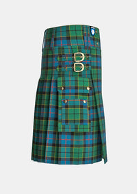 Utility_Forsyth_tartan_1122_kilt_right_image_with_pleated_design_and_adjustable_buckles_for_men