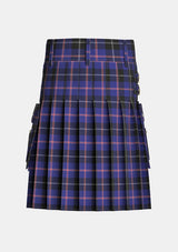 Utility_Fuller_of_Hopewell_Tartan_6781_kilt_back_image_with_pleated_design_and_adjustable_buckles_for_men