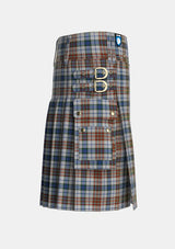 Utility_Gayre_Arisaidh_Tartan_176_kilt_right_image_with_pleated_design_and_adjustable_buckles_for_men