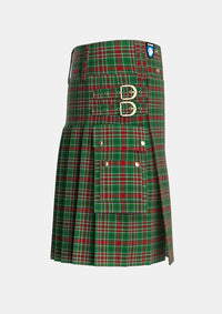 Utility_Gayre_Bodyguard_2_Tartan_1154_kilt_right_image_with_pleated_design_and_adjustable_buckles_for_men