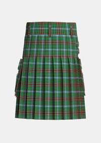 Utility_Gayre_Tartan_164_kilt_back_image_with_pleated_design_and_adjustable_buckles_for_men