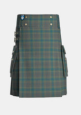 Utility_Giants_Causeway_Tartan_10430_kilt_front_image_with_pleated_design_and_adjustable_buckles_for_men