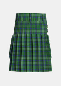 Utility_Graden_Personal_Tartan_5081_kilt_back_image_with_pleated_design_and_adjustable_buckles_for_men