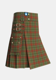 Utility_Grant_1714_Tartan_960_kilt_side_image_with_pleated_design_and_adjustable_buckles_for_men