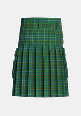 Utility_Harkness_Hunting_Tartan_5710_kilt_back_image_with_pleated_design_and_adjustable_buckles_for_men