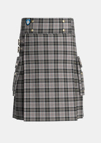 Utility_Harris_Personal_Tartan_5159_kilt_front_image_with_pleated_design_and_adjustable_buckles_for_men