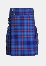 Utility_Higgins_School_of_Highland_Dance_Tartan_14354_kilt_front_image_with_pleated_design_and_adjustable_buckles_for_men