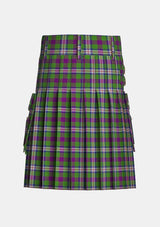 Utility_Hobbs_Tartan_13241_kilt_back_image_with_pleated_design_and_adjustable_buckles_for_men