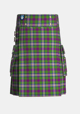 Utility_Hobbs_Tartan_13241_kilt_front_image_with_pleated_design_and_adjustable_buckles_for_men