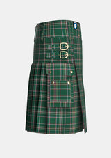 Utility_Hogan_Tartan_10071_kilt_right_image_with_pleated_design_and_adjustable_buckles_for_men