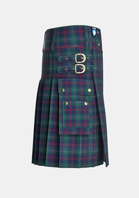 Utility_Hogg_A_Tartan_12989_kilt_right_image_with_pleated_design_and_adjustable_buckles_for_men