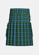 Utility_Hogg_Dress_Tartan_10079_kilt_back_image_with_pleated_design_and_adjustable_buckles_for_men