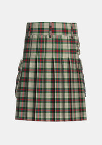 Utility_Hohenzollern_Tartan_7153_kilt_back_image_with_pleated_design_and_adjustable_buckles_for_men