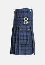 Utility_Hope_Weir_Weir_Tartan_327_kilt_right_image_with_pleated_design_and_adjustable_buckles_for_men