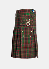 Utility_Innes_of_Cowie_Tartan_353_kilt_right_image_with_pleated_design_and_adjustable_buckles_for_men