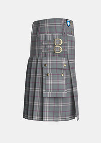 Utility_Inverarity_Morton_Tartan_14499_kilt_right_image_with_pleated_design_and_adjustable_buckles_for_men