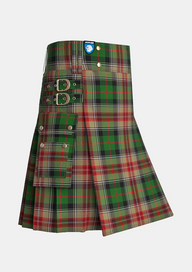 Utility_Johnson_J_M_Tartan_5286_kilt_side_image_with_pleated_design_and_adjustable_buckles_for_men