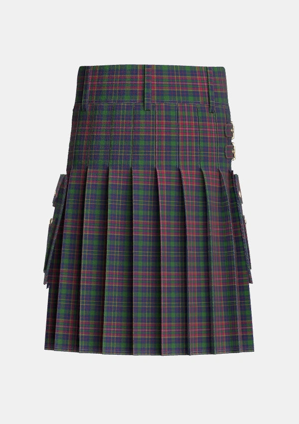 Utility_Jrgensen_of_Taasingee_Personal_Tartan_7214_kilt_back_image_with_pleated_design_and_adjustable_buckles_for_men