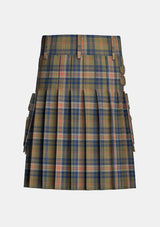 Utility_King_Charles__tartan_14030_kilt_back_image_with_pleated_design_and_adjustable_buckles_for_men