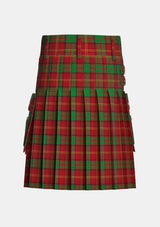 Utility_Kirk_Tartan_4229_kilt_back_image_with_pleated_design_and_adjustable_buckles_for_men