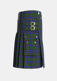 Utility_Lee_Personal_Tartan_5407_kilt_right_image_with_pleated_design_and_adjustable_buckles_for_men