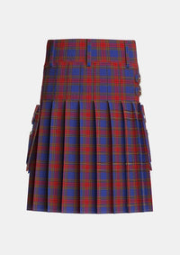 Utility_Leslie_J_Cant_Tartan_7119_kilt_back_image_with_pleated_design_and_adjustable_buckles_for_men