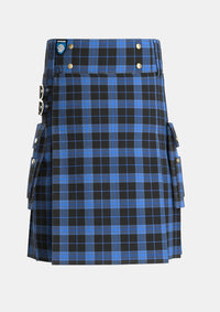 Utility_Lynn_Personal_Tartan_5933_kilt_front_image_with_pleated_design_and_adjustable_buckles_for_men