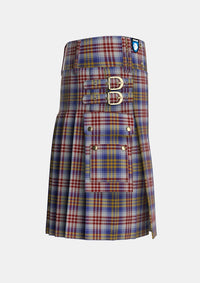 Utility_Lysaght_Dress_Tartan_6593_kilt_right_image_with_pleated_design_and_adjustable_buckles_for_men
