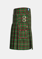 Utility_MacCall_Tartan_2238_kilt_right_image_with_pleated_design_and_adjustable_buckles_for_men