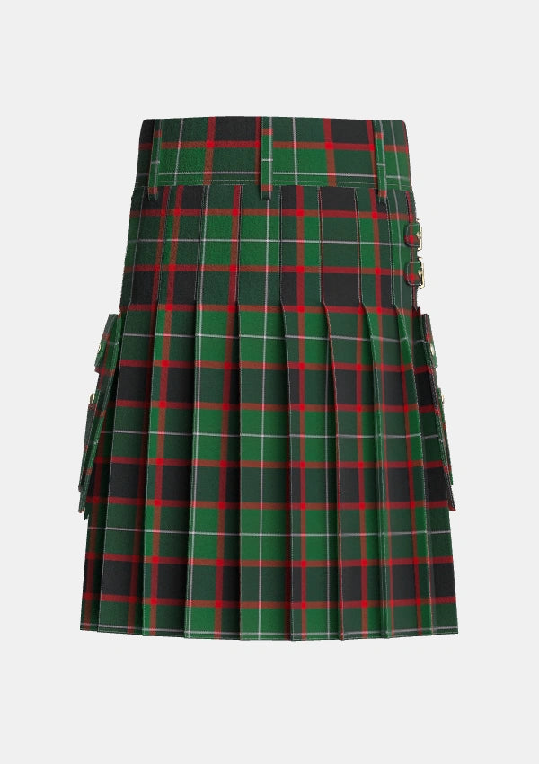 Utility_MacDiarmid_2_Tartan_1181_kilt_back_image_with_pleated_design_and_adjustable_buckles_for_men
