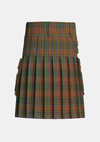 Utility_MacDougall_1850_1_Tartan_8333_kilt_back_image_with_pleated_design_and_adjustable_buckles_for_men
