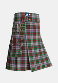 Utility_MacDuff_Dress_2_Tartan_1441_kilt_side_image_with_pleated_design_and_adjustable_buckles_for_men