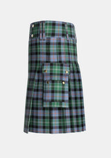Utility_MacFrog_Personal_Tartan_4561_kilt_left_image_with_pleated_design_and_adjustable_buckles_for_men