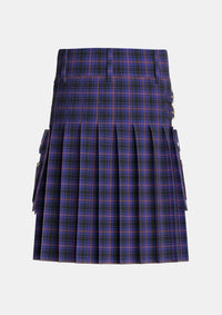 Utility_MacIver_of_Strome_Personal_Tartan_5810_kilt_back_image_with_pleated_design_and_adjustable_buckles_for_men