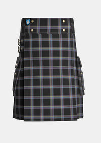 Utility_MacKenna_Edward_tartan_12240_kilt_front_image_with_pleated_design_and_adjustable_buckles_for_men