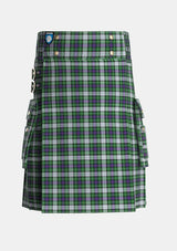 Utility_MacKenzie_Dress_1_Tartan_1362_kilt_front_image_with_pleated_design_and_adjustable_buckles_for_men