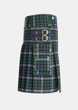 Utility_MacKenzie_Dress_2_Tartan_1565_kilt_right_image_with_pleated_design_and_adjustable_buckles_for_men