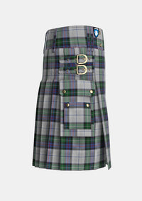 Utility_MacKenzie_Dress_3_Tartan_1786_kilt_right_image_with_pleated_design_and_adjustable_buckles_for_men