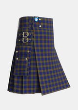 Utility_MacKinlay_2_Tartan_218_kilt_side_image_with_pleated_design_and_adjustable_buckles_for_men