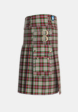 Utility_MacLean_Dress_Tartan_1686_kilt_right_image_with_pleated_design_and_adjustable_buckles_for_men