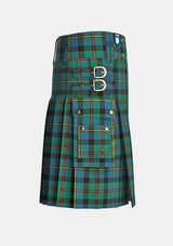 Utility_MacLeod_of_Harris_Ancient_Tartan_kilt_right_image_with_pleated_design_and_adjustable_buckles_for_men