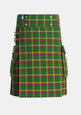 Utility_MacMillan_Anc_Clans_Originaux_Tartan_6302_kilt_front_image_with_pleated_design_and_adjustable_buckles_for_men